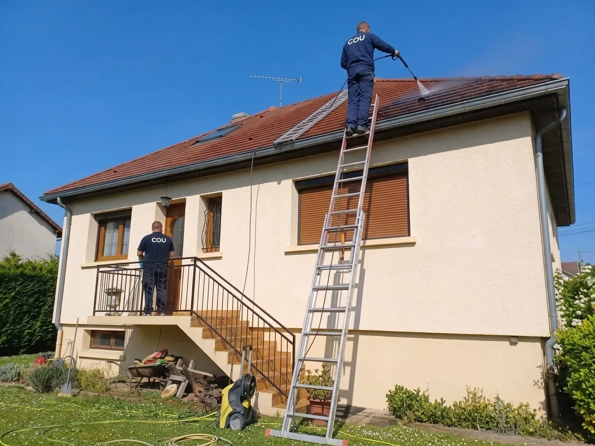 Démoussage de toiture à Dammarie-les-Lys
