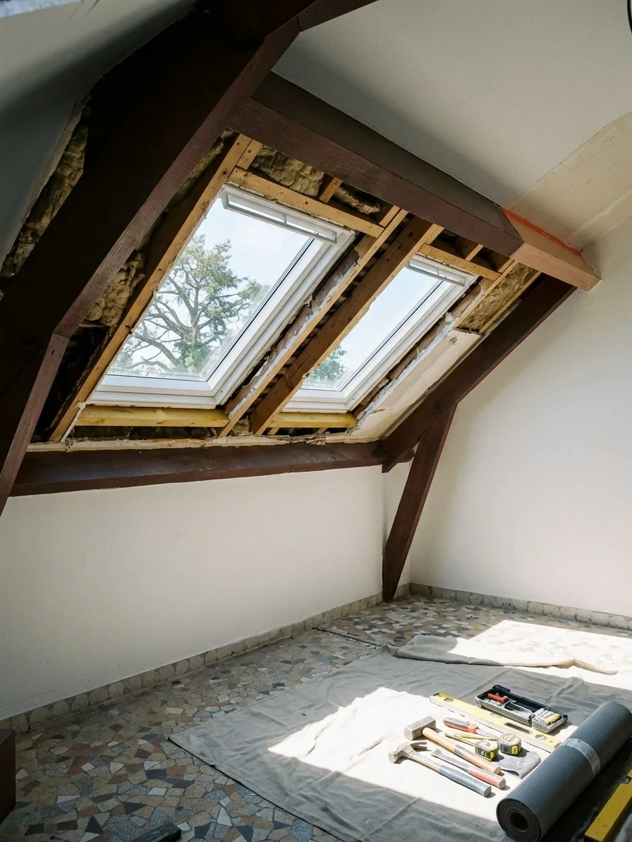 Installation de fenêtres de toit à Dammarie-les-Lys