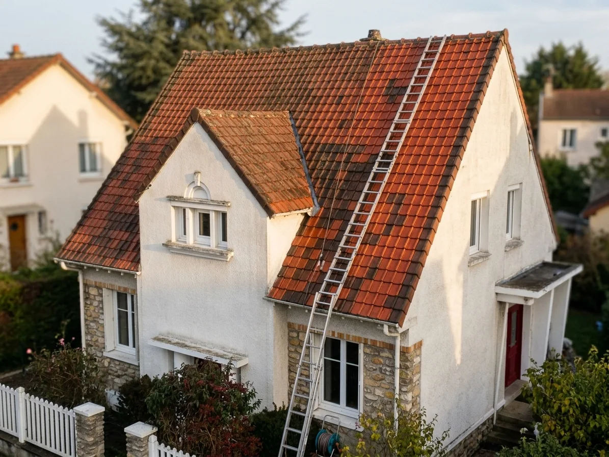 Nettoyage de toiture à Dammarie-les-Lys